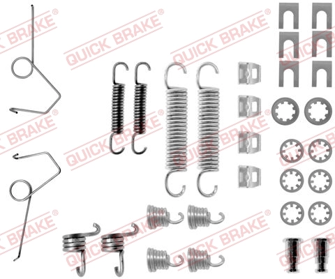 Accessory Kit, brake shoes
